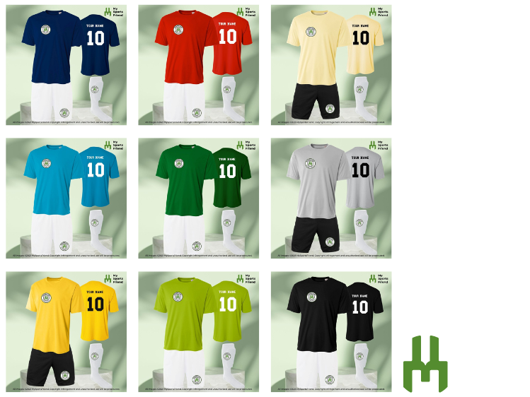 Custom Uniform Options by MySportsFriend - FC Riverside County Ad Section (www.FCRiversideCounty.com)